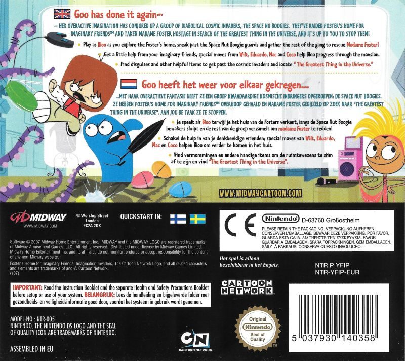 Foster's Home for Imaginary Friends : Imagination - Dos