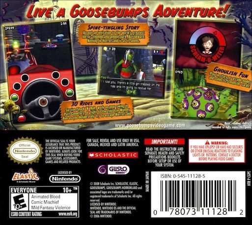 Goosebumps Horrorland - Dos