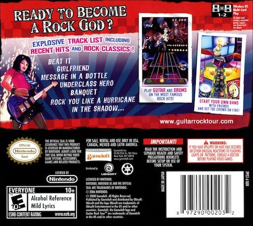 Guitar Rock Tour - Dos