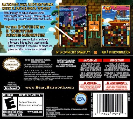 Henry Hatsworth : L'Incroyable Expédition - Dos