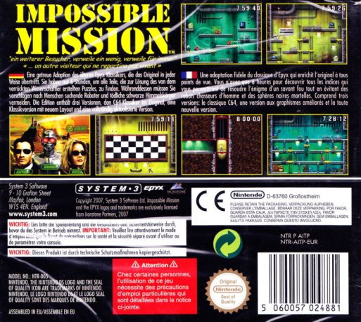 Impossible Mission - Dos