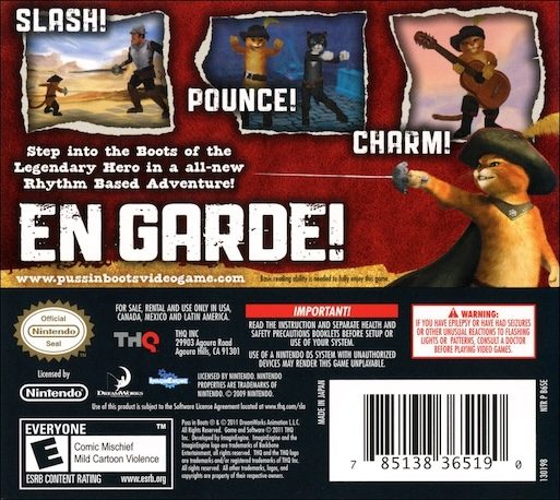 Le Chat Potté - Dos