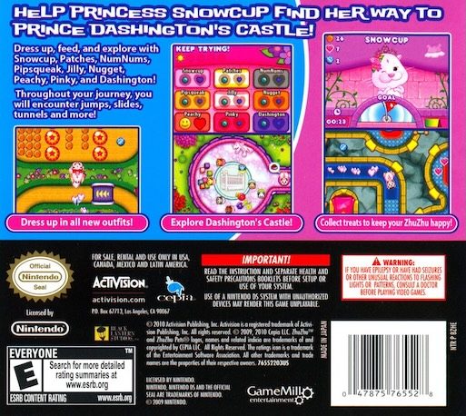 Magical Zhu Zhu Princess: Carriages and Castles - Dos