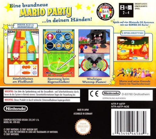 Mario Party DS - Dos