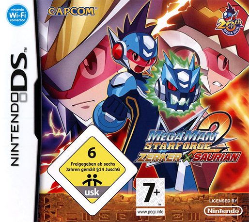 Mega Man Star Force 2 - Zerker x Saurian