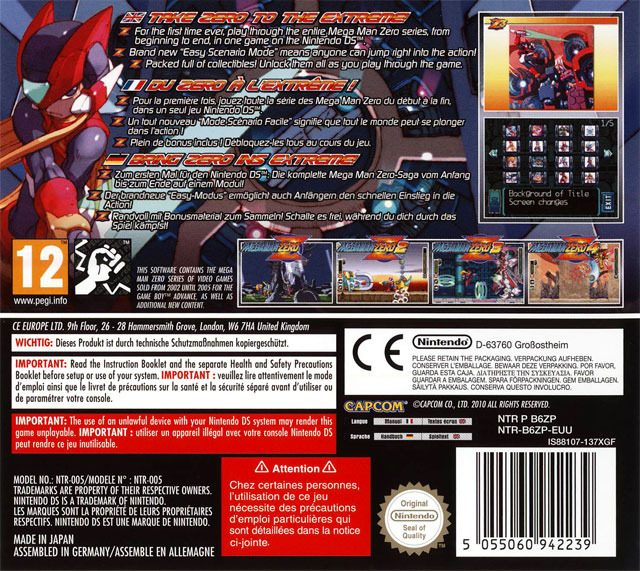 Mega Man Zero Collection - Dos