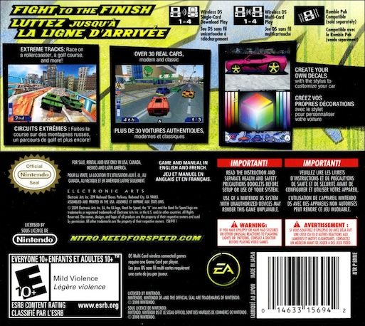 Need for Speed - Nitro - Dos