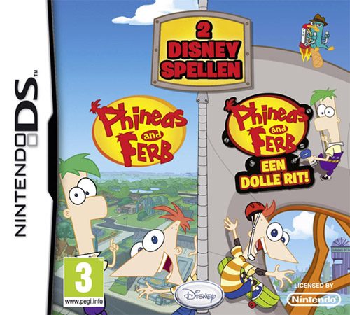 Phineas And Ferb - 2 Disney Games
