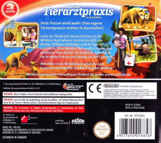 Real Stories : Veterinaire - Mission Australie - Dos