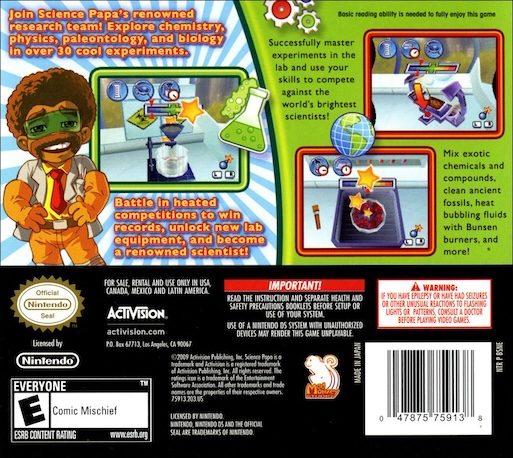 Science Papa - Dos