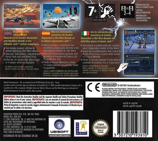 Star Wars Episode III : La Revanche des Sith - Dos