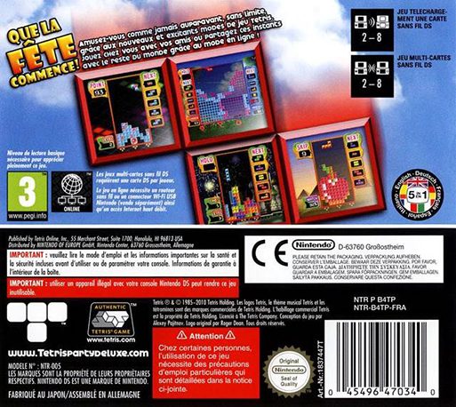 Tetris Party Deluxe - Dos