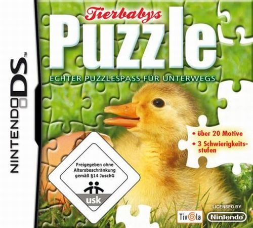 Tierbabys Puzzle - Echter Puzzlespass fuer Unterwe