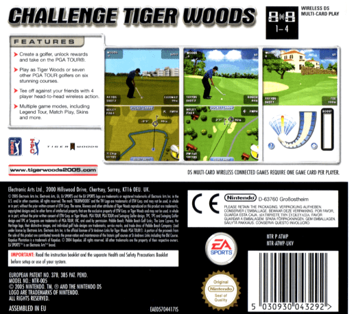 Tiger Woods Pga Tour - Dos