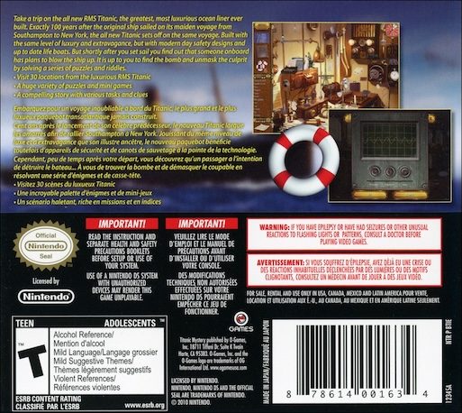 Titanic Mystery - Dos