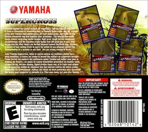 Yamaha Supercross - Dos