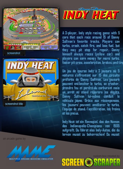 Danny Sullivan's Indy Heat - Dos