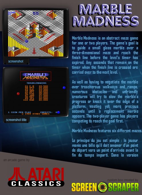 Marble Madness - Dos