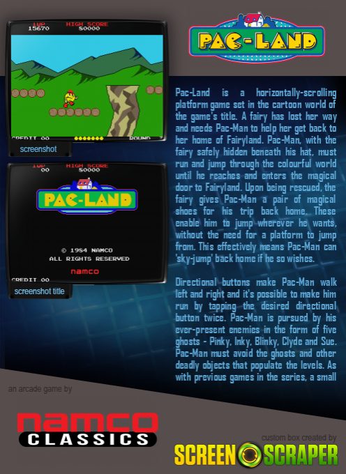 Pac-Land - Dos