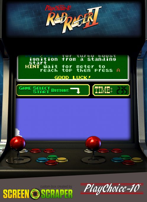 Rad Racer II (PlayChoice-10)