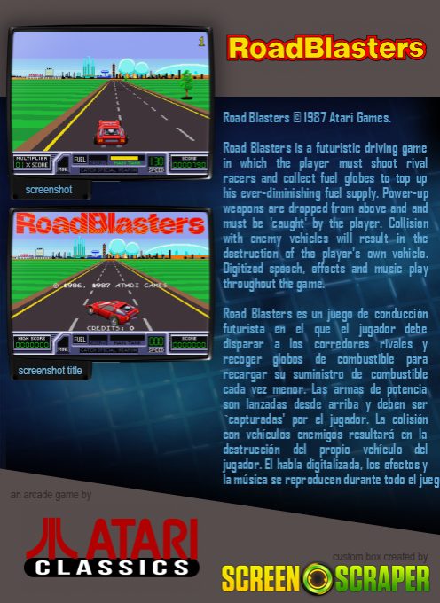 RoadBlasters - Dos