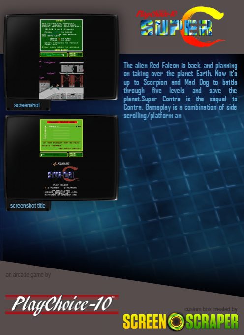 Super C (PlayChoice-10) - Dos