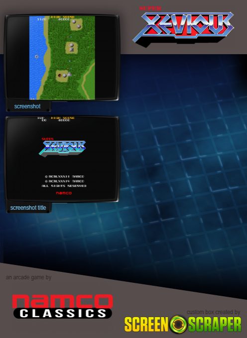 Super Xevious - Dos