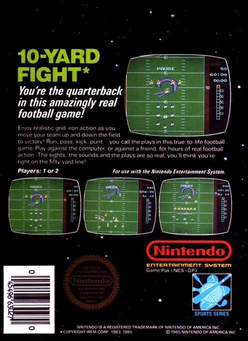 10-Yard Fight - Dos