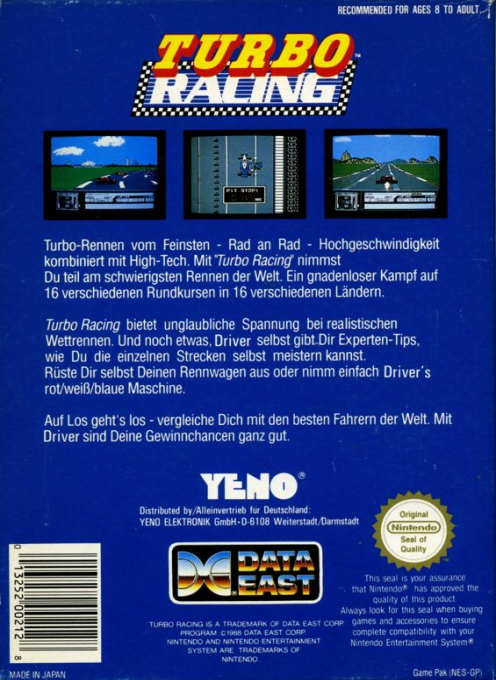 Al Unser Jr. Turbo Racing - Dos