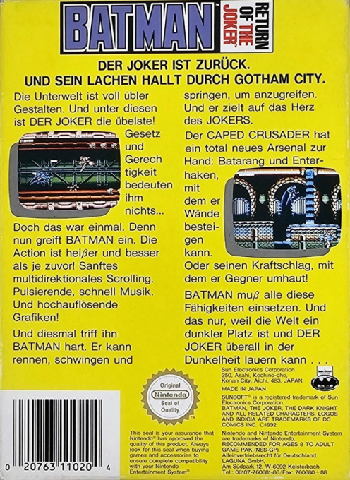 Batman : Return of the Joker - Dos