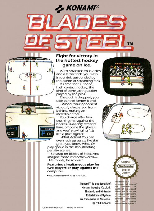 Blades of Steel - Dos