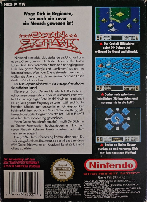 Captain Skyhawk - Dos