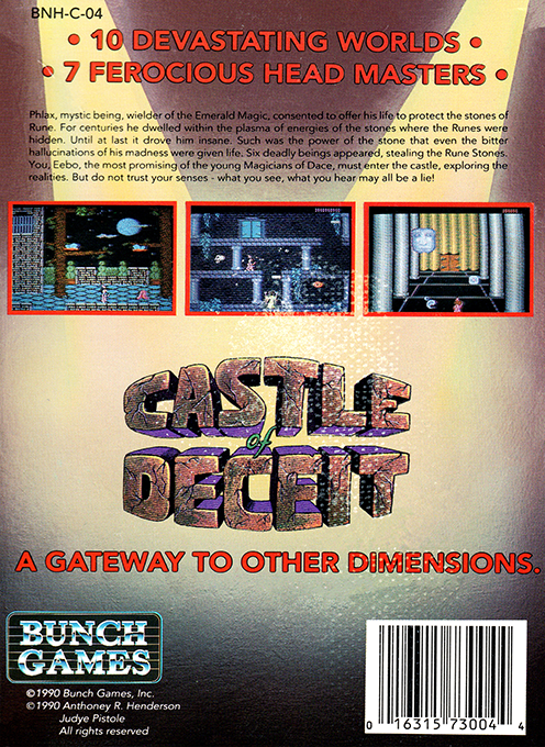 Castle Of Deceit - Dos