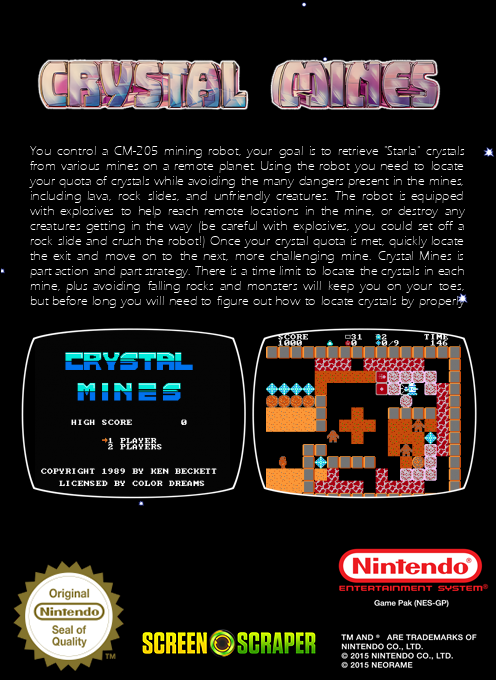 Crystal Mines - Dos