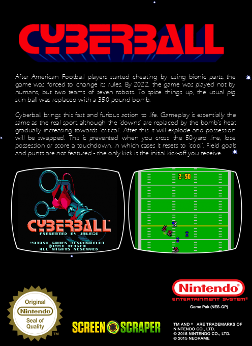 Cyberball - Dos