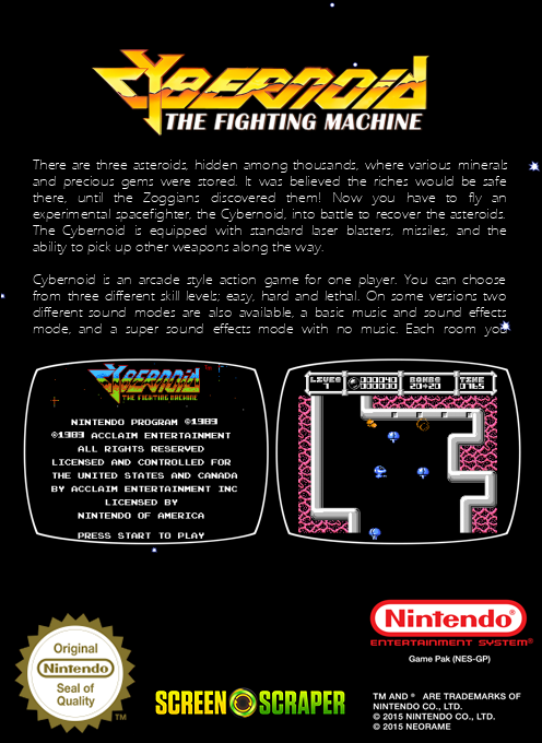 Cybernoid : The Fighting Machine - Dos