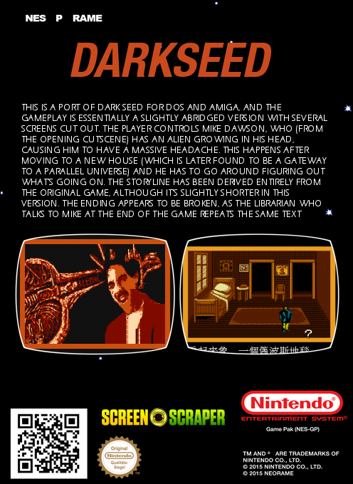 Darkseed - Dos