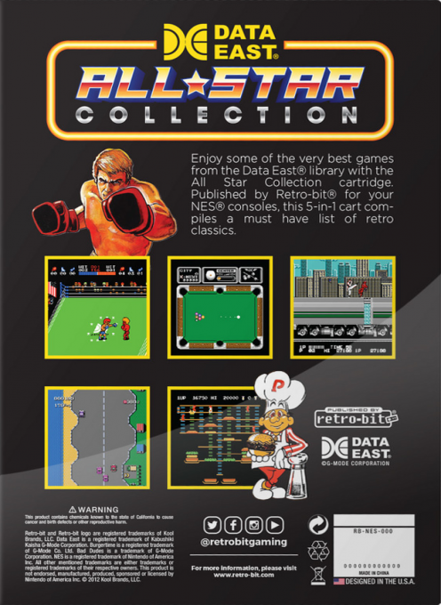 Data East All-Star Collection - Dos