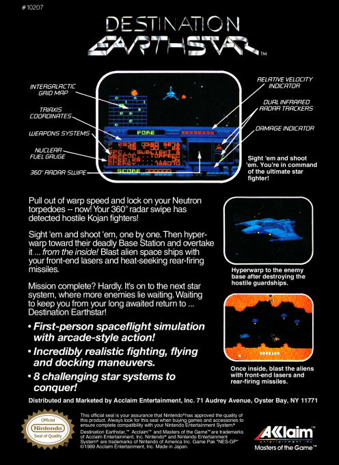 Destination Earthstar - Dos