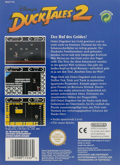 Disney's DuckTales 2 - Dos