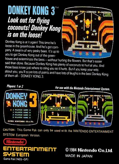 Donkey Kong 3 dos