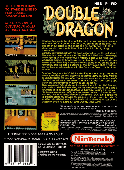Double Dragon - Dos
