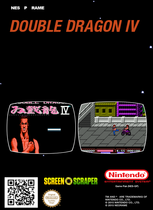 Double Dragon IV - Dos
