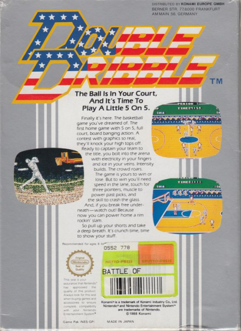 Double Dribble - Dos