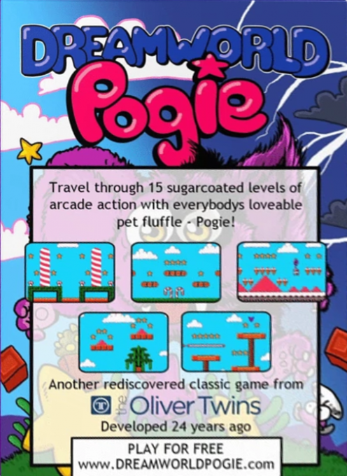 Dreamworld Pogie - Dos