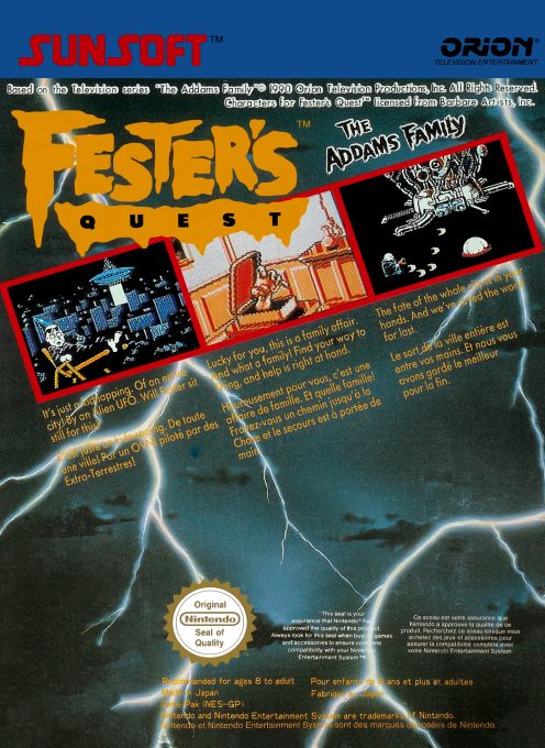 Fester's Quest dos