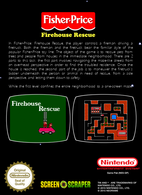 Fisher-Price : Firehouse Rescue - Dos