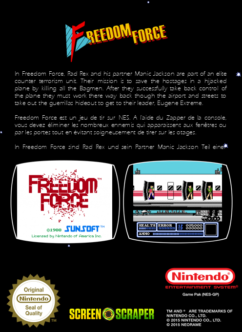 Freedom Force - Dos