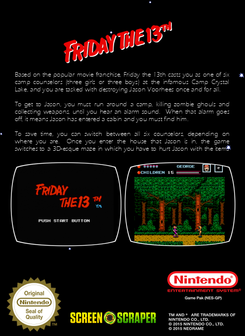 Friday the 13th - Dos