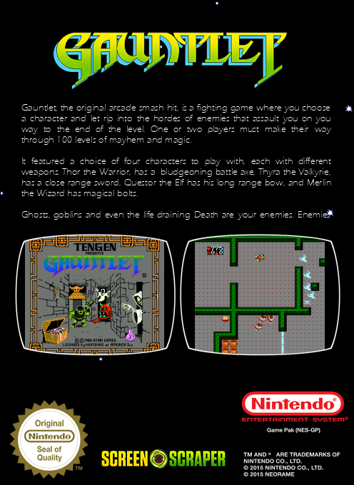 Gauntlet - Dos